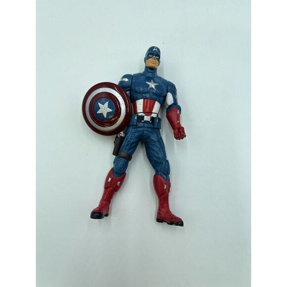Captain America Bucky Barnes 6" Figure Hasbro Marvel Universe 2011 Spinning - Picture 1 of 3